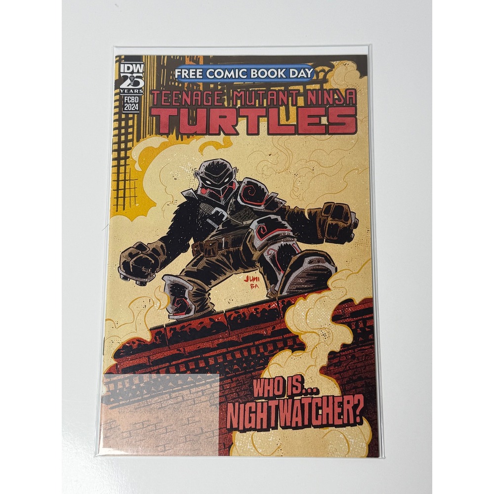 TMNT Teenage Mutant Ninja Turtles FCBD 2024 Who is Nightwatcher IDW Juni Ba